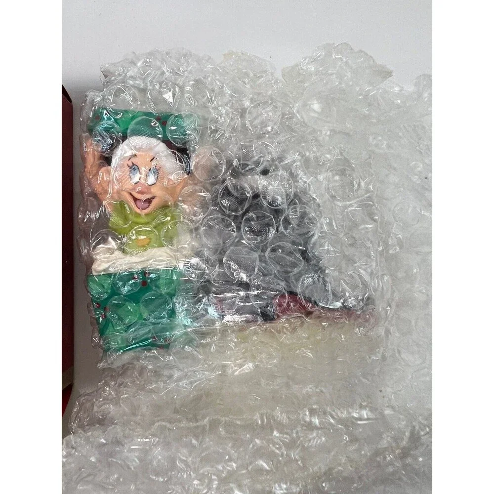 Vtg ‎ 1997 Hallmark Keepsake Christmas Ornament Snow White & Dwarf Set of 2 NIB